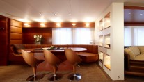Moonen 97 Yacht - Saloon designed by Art-Line Interiors